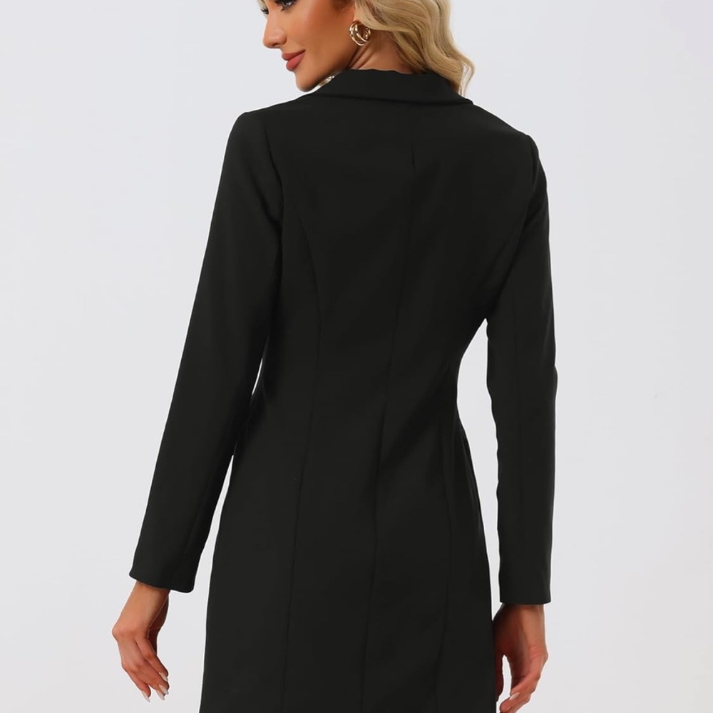 Classic Black Tailored Blazer